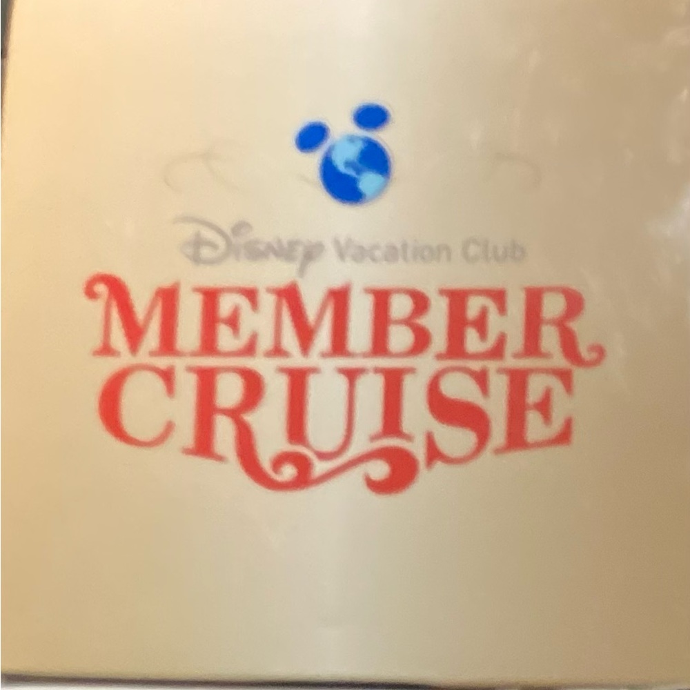 Disney Member Cruise Cork 7-Coaster Set New in Box